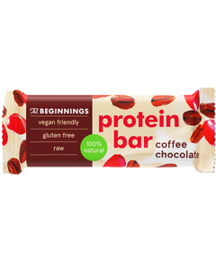 The Beginnings Батончик протеїновий Кава безглютеновий веганський 40 г