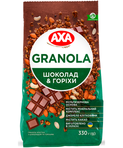 AXA Гранола Шоколад-Горіхи 330 г
