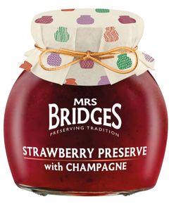 Mrs Bridges Конфітюр Полуниця та Шампанське 340 г