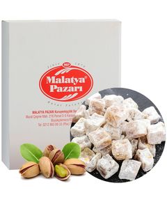 Malatya Pazari Рахат-лукум подвійний з фісташками 3 кг
