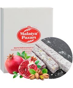 Malatya Pazari Рахат-лукум гранатовий з фісташками фітіль 3 кг