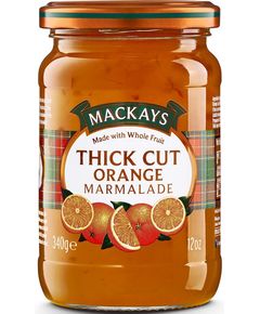 Mackays Конфітюр Апельсин з цедрою 340 г