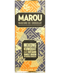 Marou Шоколад-міні чорний 68% Какао Тьєнзянг-Кумкват веганський 24 г