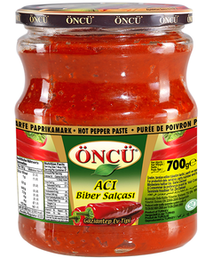 Oncu Перцева паста гостра з червоного перцю Чилі 700 г