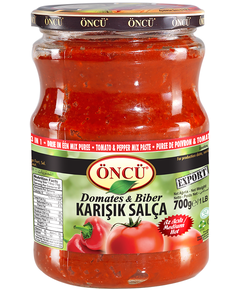 Oncu Томатна паста з солодким червоним перцем 700 г