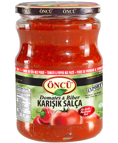 Oncu Томатна паста з солодким червоним перцем 370 г