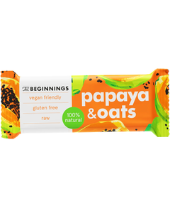 The Beginnings Батончик фруктовий з сирою папайєю безглютеновий 40 г