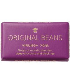 Original Beans Батончик шоколадний темний 70% Какао Вірунга Парк Конго органічний 12 г
