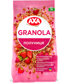 AXA Гранола Полуниця 330 г