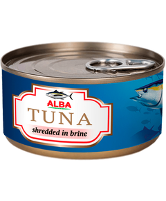Alba Тунець у власному соку шматочками Салатний 150 г