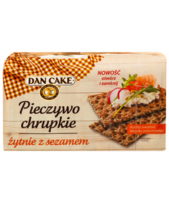 Dan Cake Хлібці житні з кунжутом 250 г