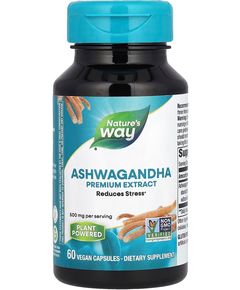 Nature's Way Ашваганда 500 мг 60 капсул