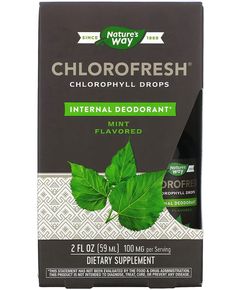 Nature's Way Chlorofresh Краплі з хлорофілом зі смаком м’яти 59 мл