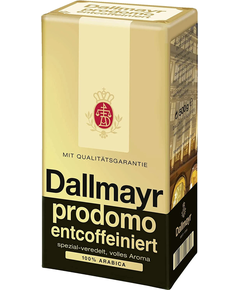 Dallmayr Кава мелена без кофеїну Prodomo Entcoffeiniert 500 г