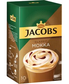 Jacobs Напій кавовий розчинний Mokka Classic упаковка 10шт*21,9 г