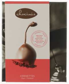 Chocinis Цукерки Вишня в лікері в чорному шоколаді 200 г