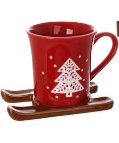 Чашка порцелянова новорічна Санчата 150 мл