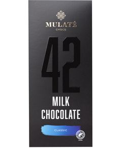 Mulate Шоколад молочний 42% Какао 90 г