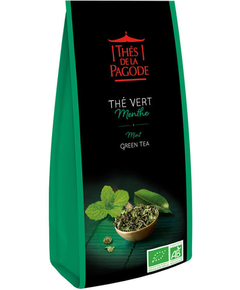 Thes De La Pagode Чай зелений з м'ятою розсипний органічний 100 г