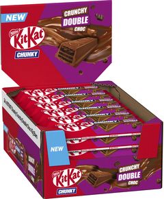 KitKat Батончики шоколадні Chunky Double Choc бокс 24шт*42 г
