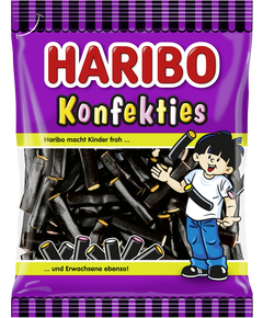 Haribo Желейки Лакричні 160 г