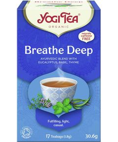 Yogi Tea Чай трав'яний з прянощами Глибина Дихання Breathe Deep органічний пакет 30,6 г