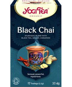 Yogi Tea Чай чорний з прянощами Black Chai органічний пакет 37,4 г