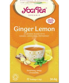 Yogi Tea Чай трав'яний з прянощами Імбир-Лимон Ginger Lemon органічний пакет 30,6 г
