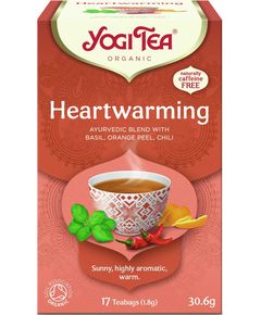 Yogi Tea Чай трав'яний з прянощами Зігріваючий Heartwarming  органічний пакет 30,6 г
