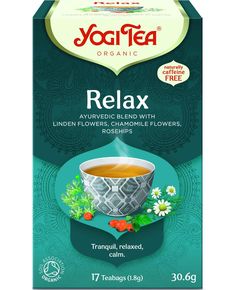 Yogi Tea Чай травʼяний з прянощами Релакс Relax органічний пакет 30,6 г