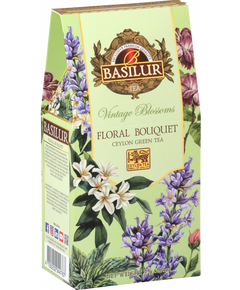 Basilur Vintage Blossoms Чай зелений Квітковий Букет листовий 75 г