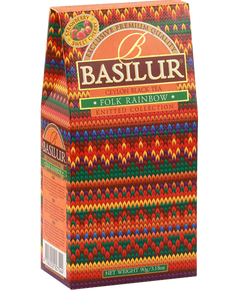Basilur Чай чорний Веселковий Фольк листовий 100 г