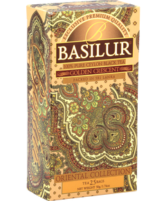 Basilur Oriental Collection Чай чорний Золотий Півмісяць пакет 25шт*2 г