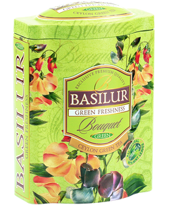 Basilur Bouquet Чай зелений Зелена Свіжість листовий 100 г
