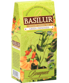Basilur Bouquet Чай зелений Зелена Свіжість листовий 100 г