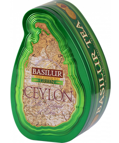 Basilur Чай зелений Чайний Острів Цейлон листовий 100 г