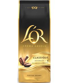 L'OR Кава зернова Crema Absolute Classic 500 г