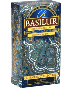 Basilur Oriental Collection Чай чорний Магія Ночі пакет 25шт*2 г