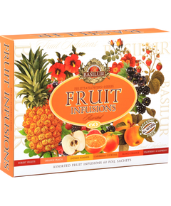Basilur Чай фруктовий набір асорті Фруктові Коктейлі пакет 60 шт*1,8 г
