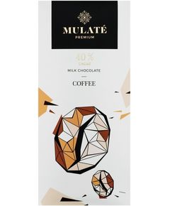 Mulate Шоколад молочний з кавою 90 г