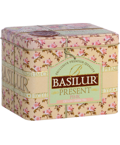 Basilur Чай зелений Подарунок Рожевий листовий 100 г
