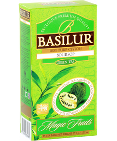 Basilur Magic Fruits Чай зелений Саусеп пакет 25шт*1,5 г
