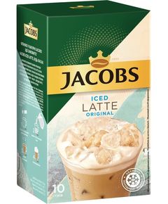 Jacobs Напій кавовий розчинний Iced Latte Original упаковка 10шт*21,5 г