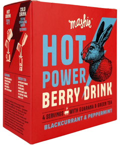 Mashie Чай розчинний концентрований Енергетичний Чорна Смородина-М'ята набір 4шт*40 мл