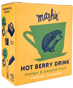 Mashie Чай розчинний концентрований Манго-Маракуйя набір 4шт*40 мл