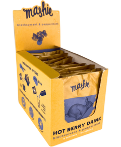 Mashie Чай розчинний концентрований Чорна Смородина-М'ята набір 15шт*40 мл