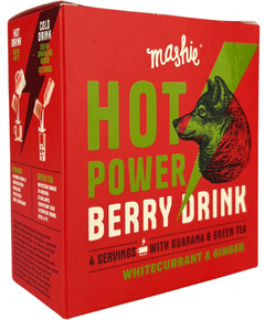 Mashie Чай розчинний концентрований Енергетичний Біла Смородина-Імбир набір 4шт*40 мл