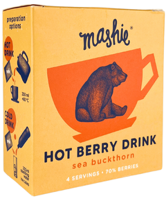 Mashie Чай розчинний концентрований Обліпиха набір 4шт*40 мл