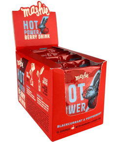 Mashie Чай розчинний концентрований Енергетичний Чорна Смородина-М'ята набір 15шт*40 мл