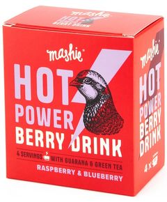 Mashie Чай розчинний концентрований Енергетичний Малина-Чорниця набір 4шт*40 мл